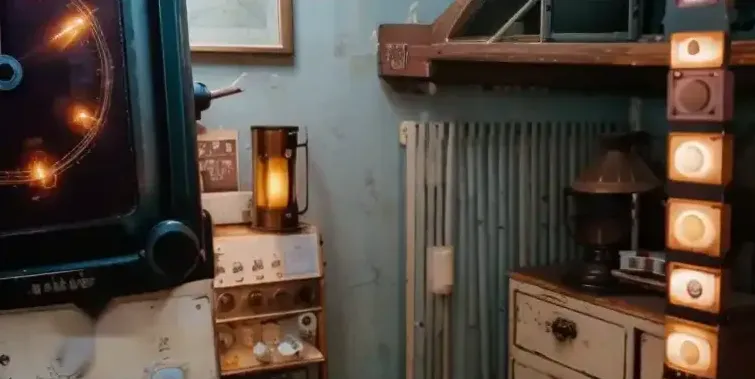 A 1926-os szoba 2D nézete
